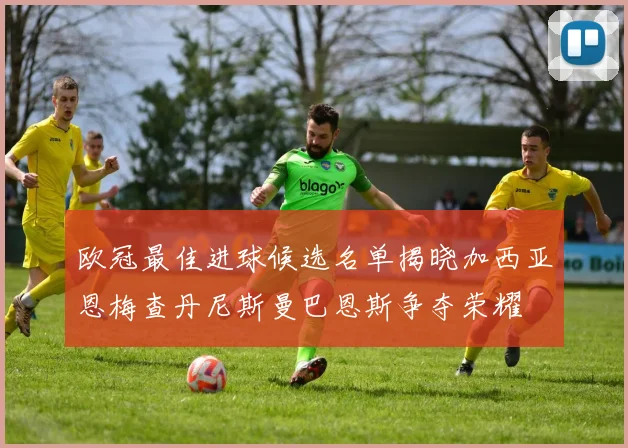 欧冠最佳进球候选名单揭晓加西亚恩梅查丹尼斯曼巴恩斯争夺荣耀